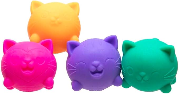 Buy Nee Doh Cool Cats Teenie Multi-Pack Squishy Squeeze Toy