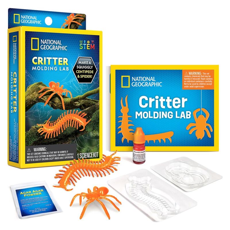 National Geographic Critter Molding Lab Kit