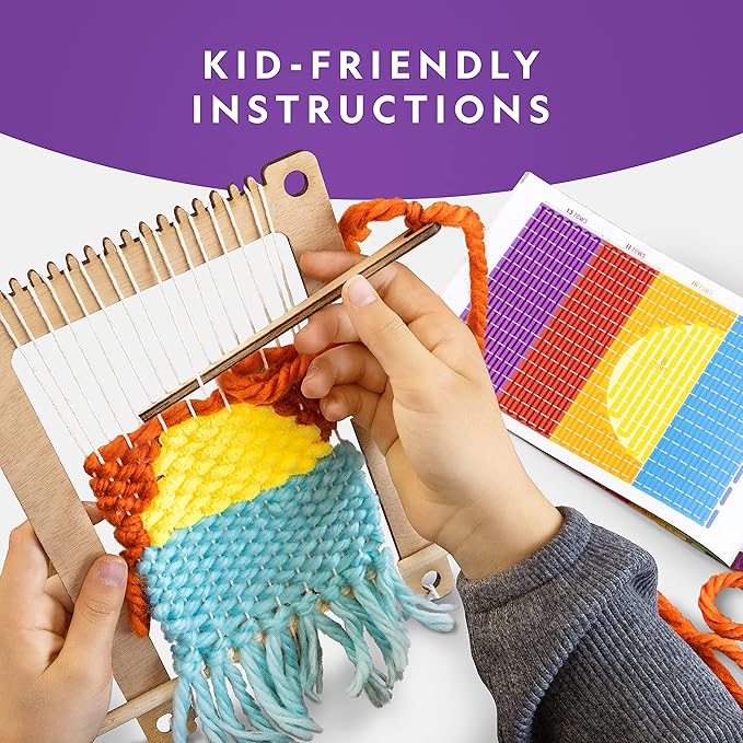 National Geographic Kids Weaving Loom Craft Kit