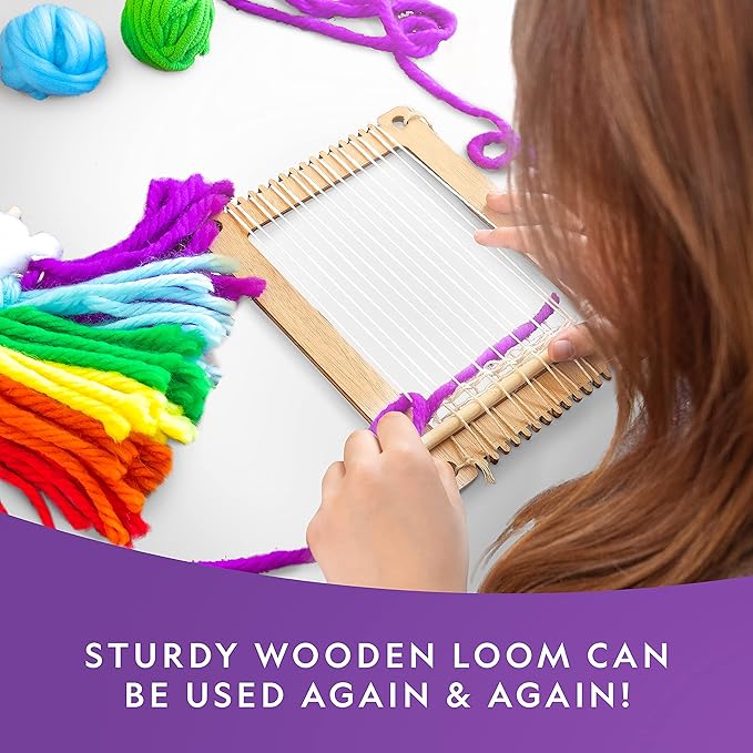 National Geographic Kids Weaving Loom Craft Kit
