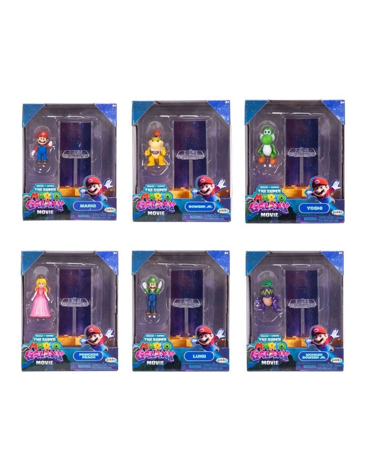 Nintendo Super Mario2 Movie Mini Figure with Feat Accessories Assorted