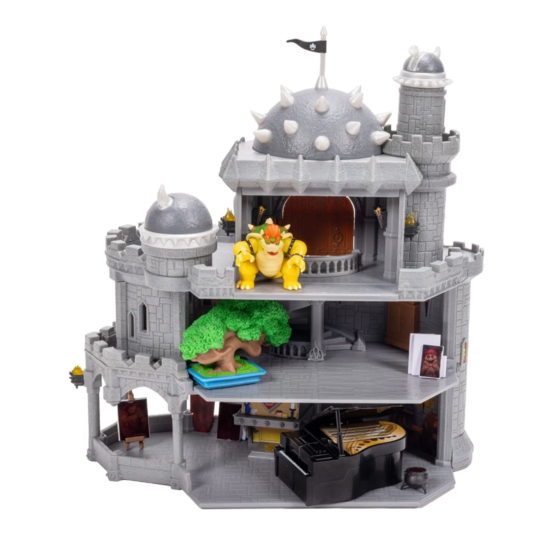 Nintendo Super Mario2 Movie Deluxe Bowser Castle Playset