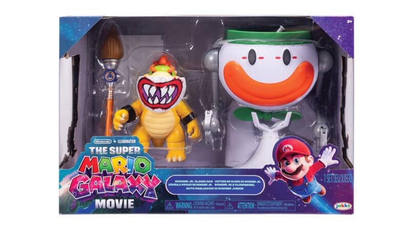 Nintendo Super Mario2 Galaxy Movie Bowser Jr Clown Car Set