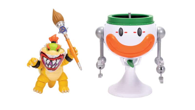 Nintendo Super Mario2 Galaxy Movie Bowser Jr Clown Car Set