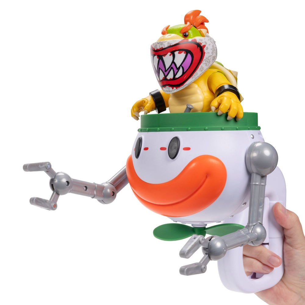 Nintendo Super Mario2 Galaxy Movie Bowser Jr Clown Car Set