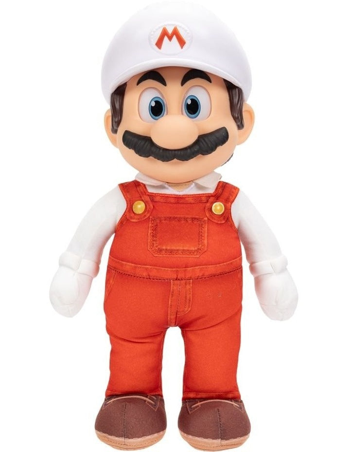 Nintendo Super Mario2 Movie Jumbo Roto Plush Fire Mario Plush