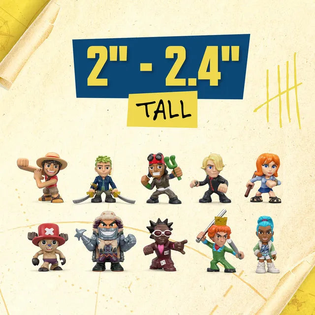 One Piece Mini Action Figure Assorted-1 Pc
