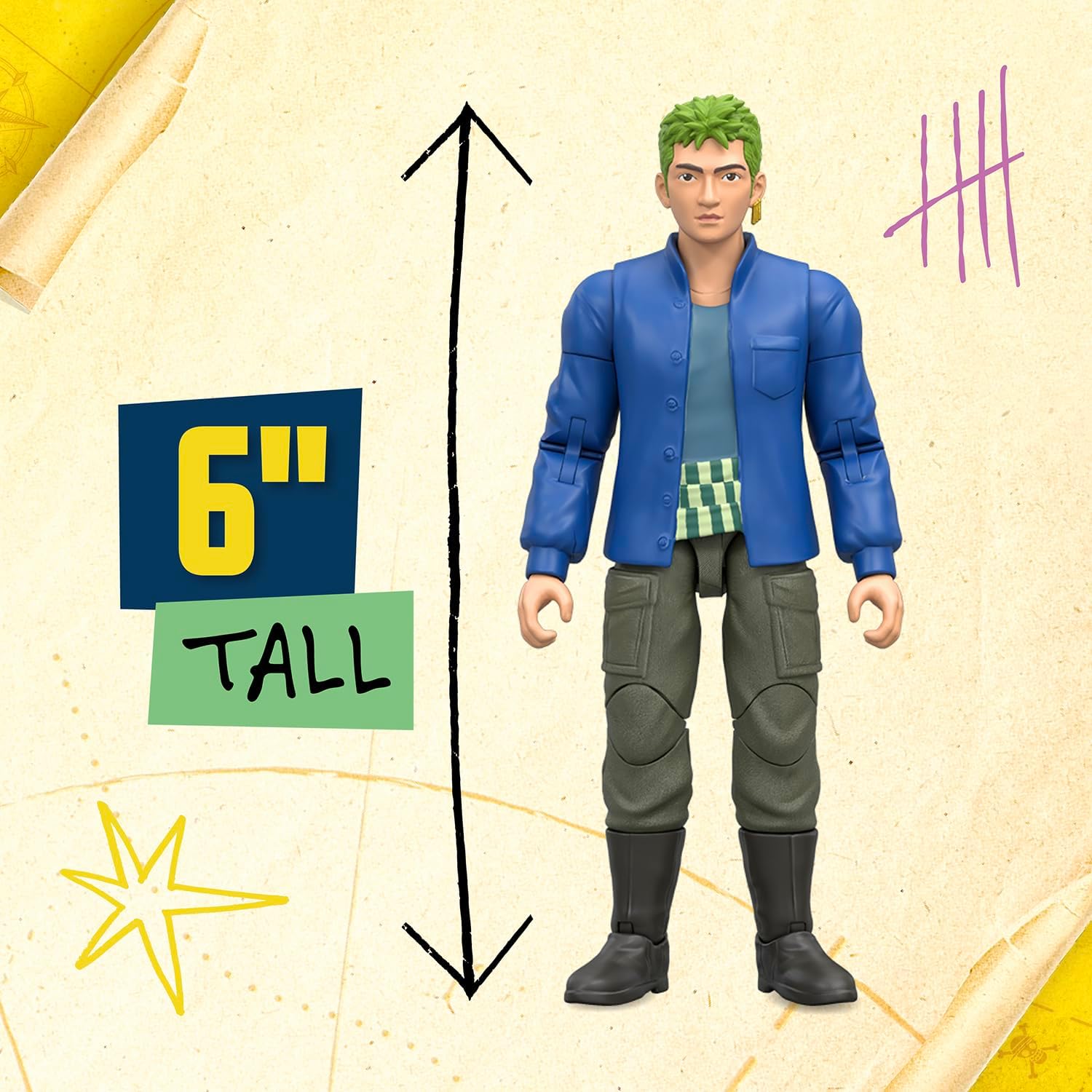 One Piece Zoro Action Figure