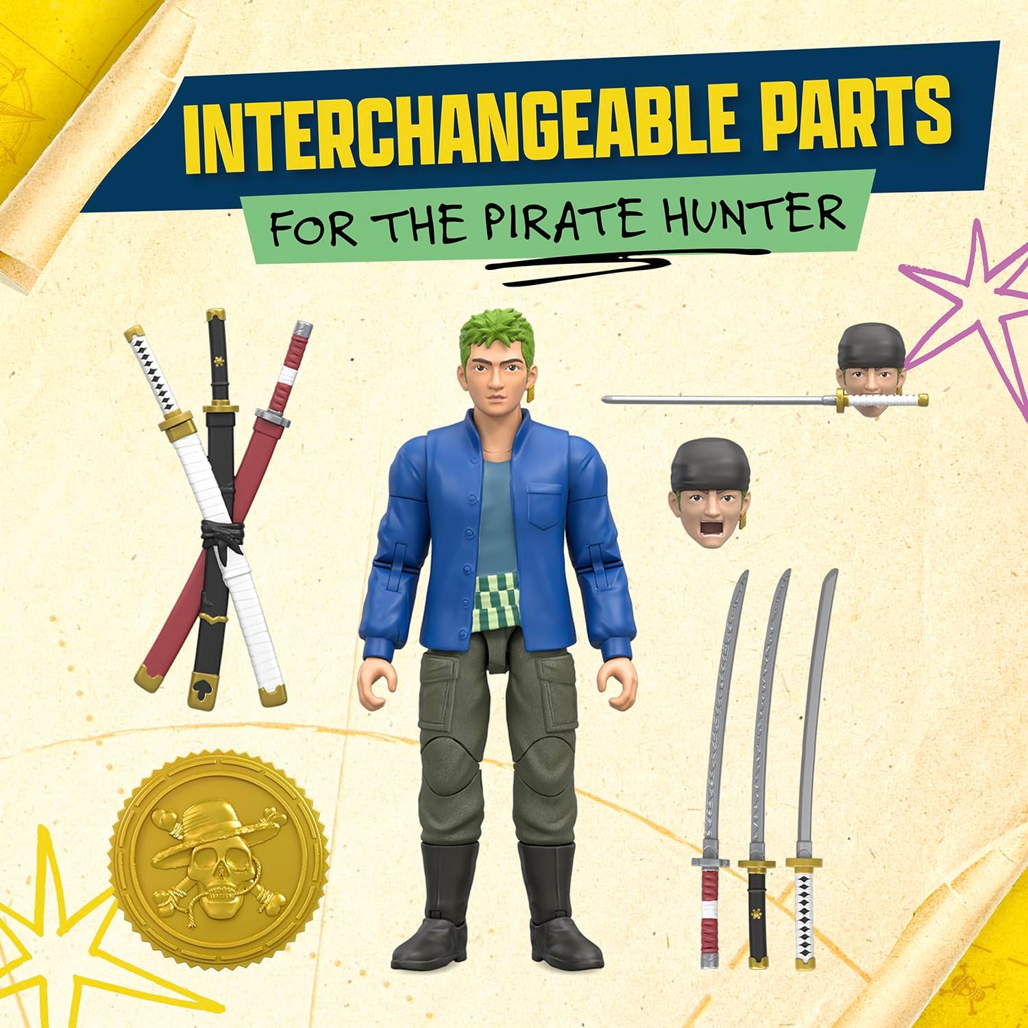 One Piece Zoro Action Figure
