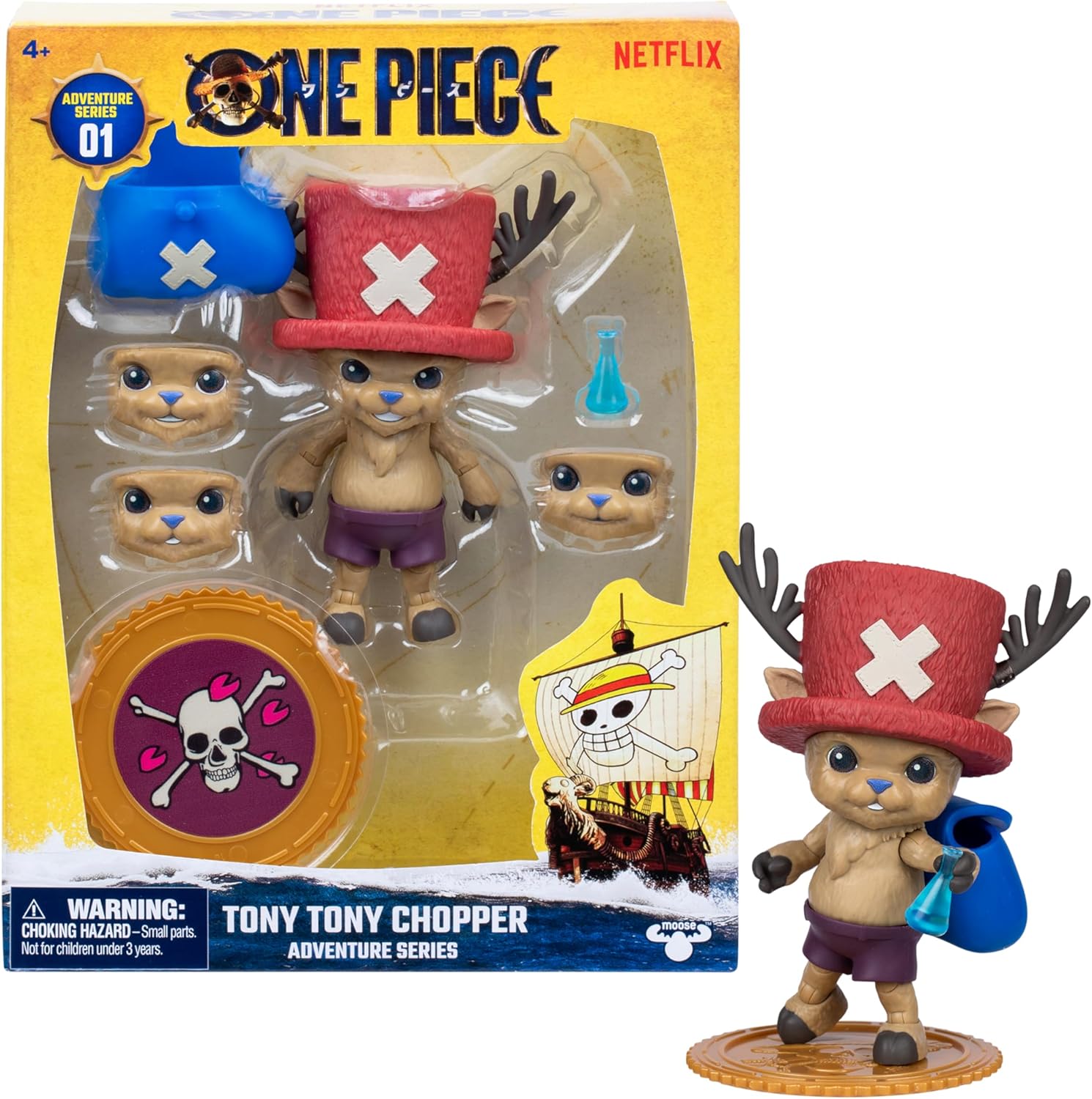 One Piece Tony Tony Chopper Action Figure 4Inch