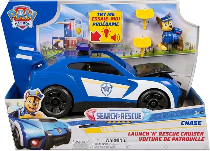 Paw Patrol Search & Rescue Launch N Rescue Cruiser Vehicle
