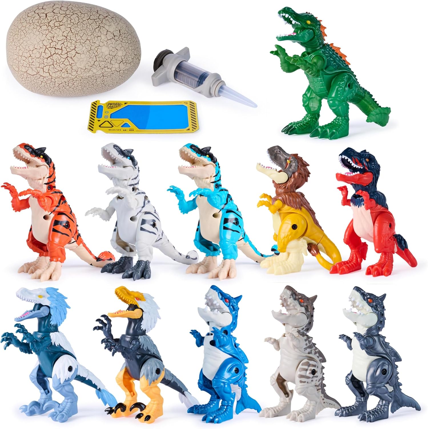 Primal Hatch Hybrid Hatchers Toy Dinosaur & Egg Mini Hybrid Hatching Dinosaur