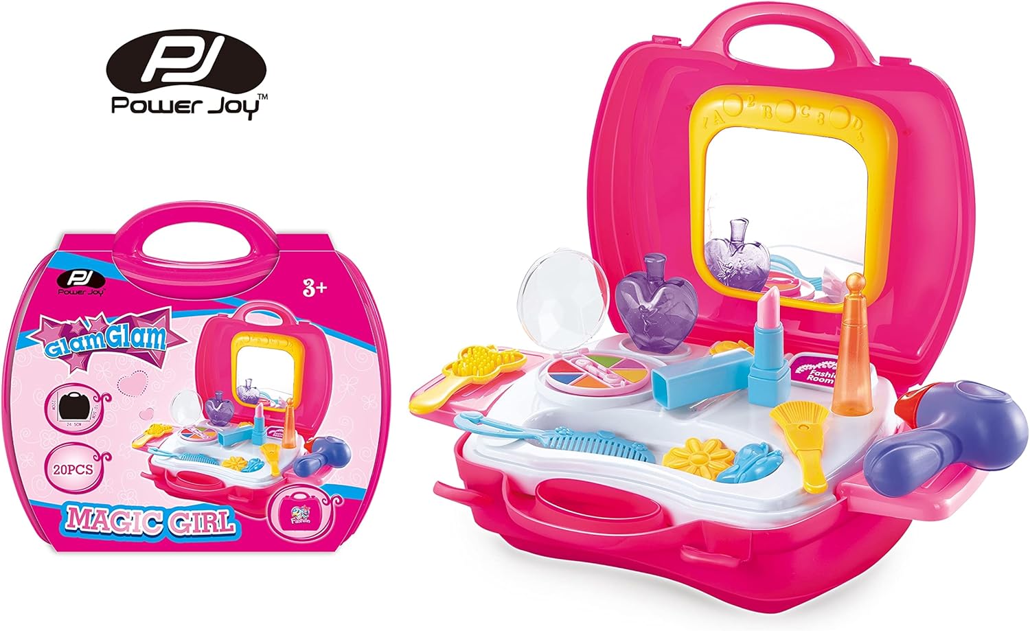 Power Joy Glamglam Magic Girl Beauty Case Pink