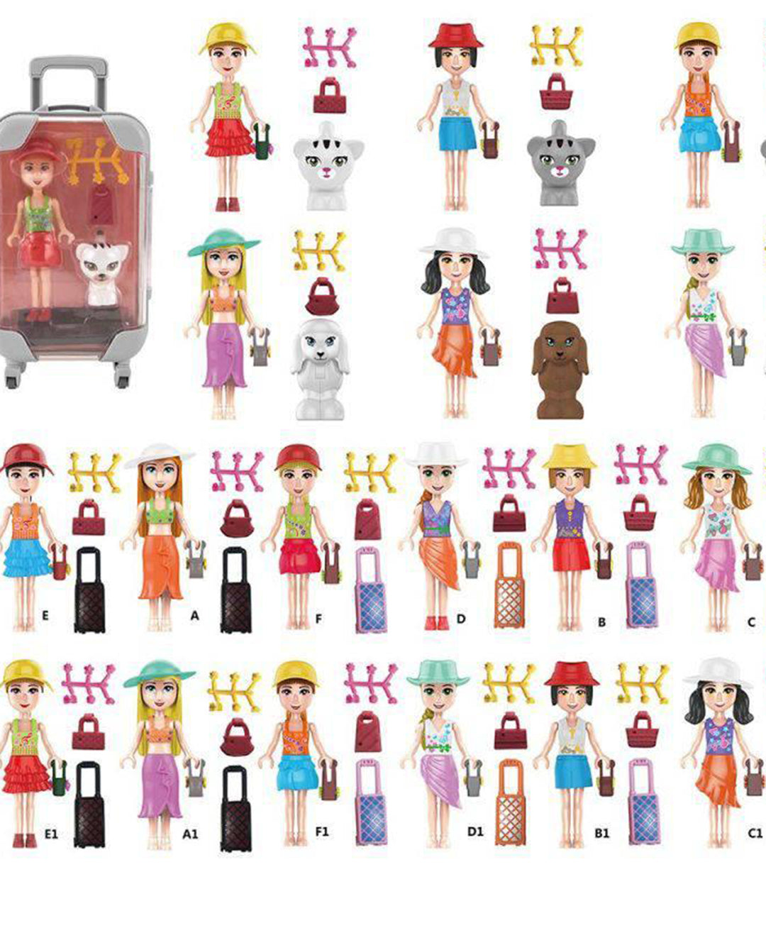 Power Joy Leila Mini Trolley Pack Assorted