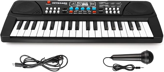Power Joy 37 keys Keyboard with Mic
