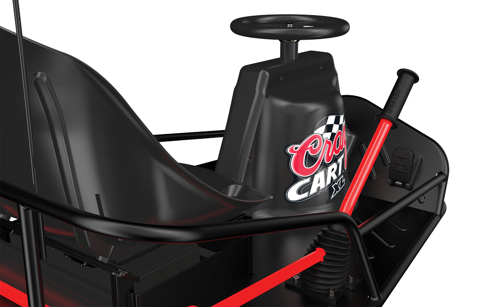 عربة Razor Crazy Cart XL 23 كم/س أسود