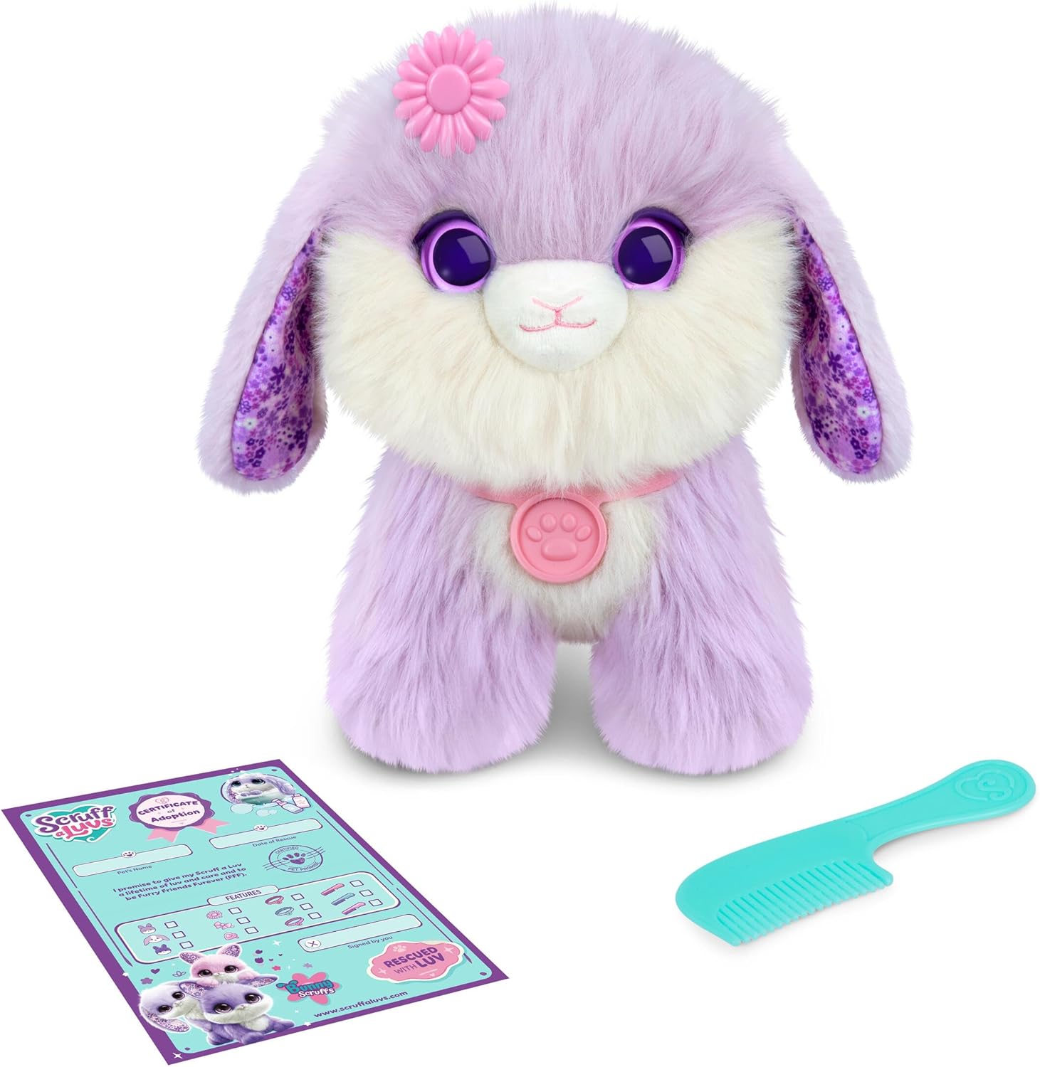 ScruffaLuvs Bunny Scruff Surprise Plush Toy 14cm