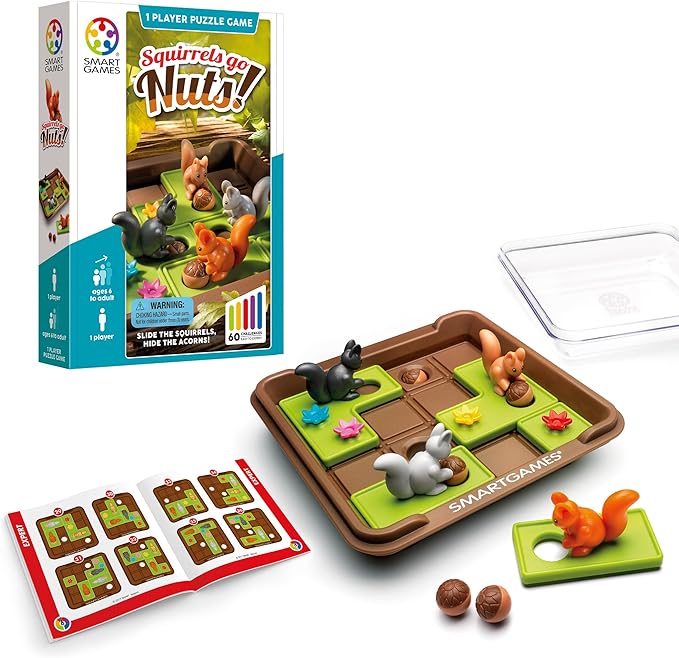 SmartGames Squirrels Go Nuts