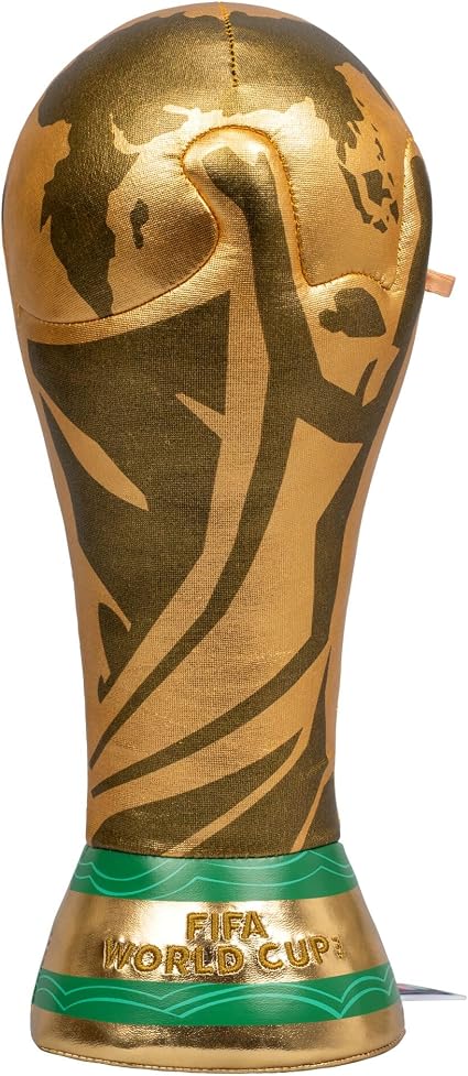 Squishmallows FIFA World Cup 26 Plush Trophy 10-Inch