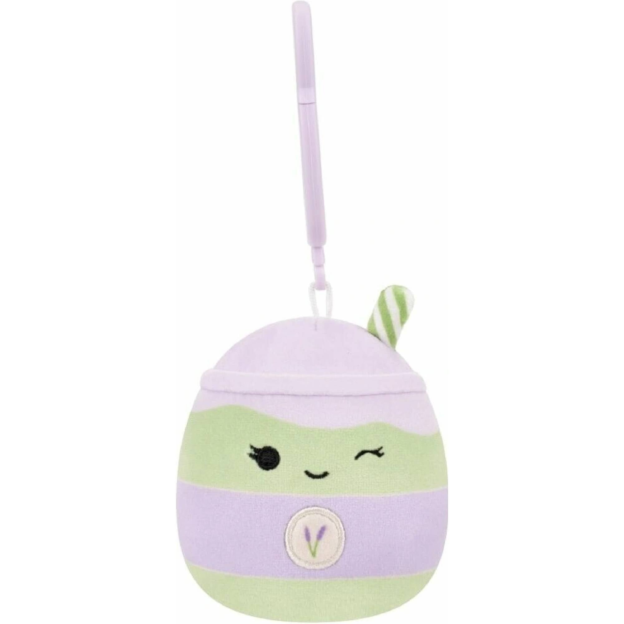 Squishmallows Plush Keychain Latchmi-Lavender Matcha Latte 9cm