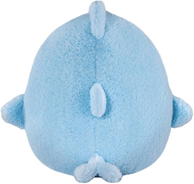 Squishmallows Fuzz-A-Mallows Medium Plush Davie Blue Shark 12 Inch Back