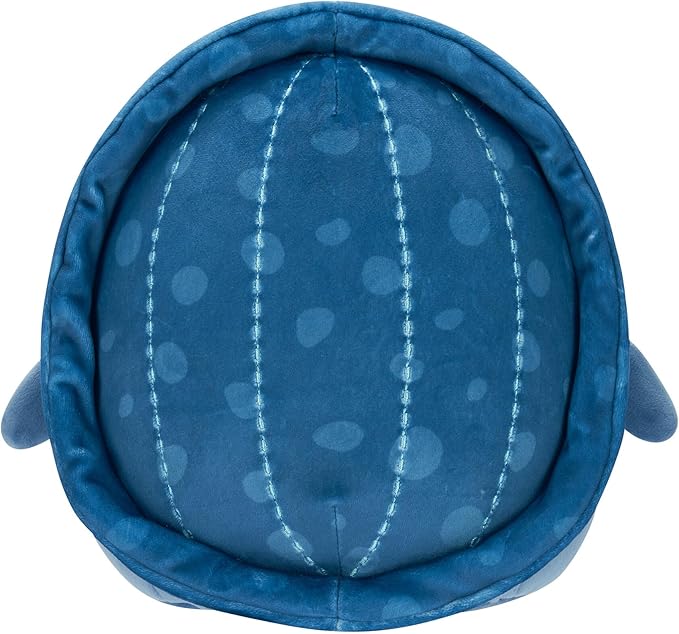 Squishmallows Little Plush Truman Blue Leatherback Turtle 7.5 Inch Back