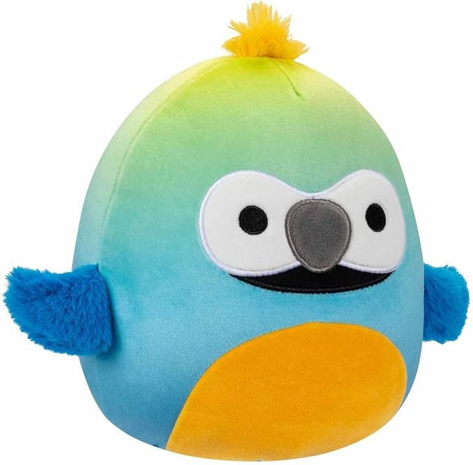 Buy Squishmallows Little Plush Baptise Blue and Yellow Macaw 7.5 Inch