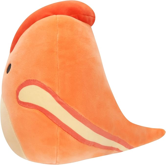Squishmallows Little Plush Nichelle Orange Parasaurolophus 7.5 Inch Side