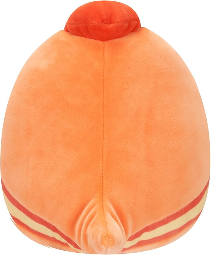 Squishmallows Little Plush Nichelle Orange Parasaurolophus 7.5 Inch Back