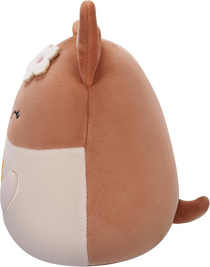 Squishmallows Little Plush Regina Corgi with Pineapple 7.5 Inch Side