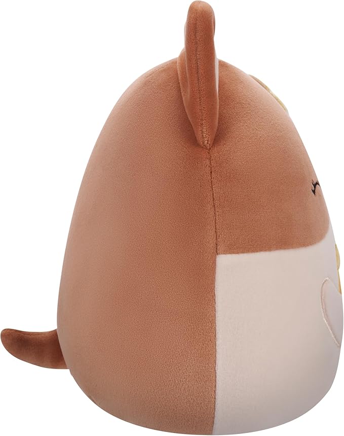 Squishmallows Little Plush Regina Corgi with Pineapple