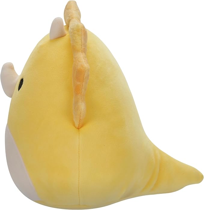 Squishmallows Little Plush Lancaster Yellow Triceratops 7.5 Inch Side