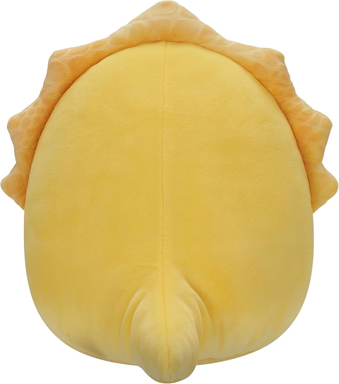 Squishmallows Little Plush Lancaster Yellow Triceratops 7.5 Inch Back