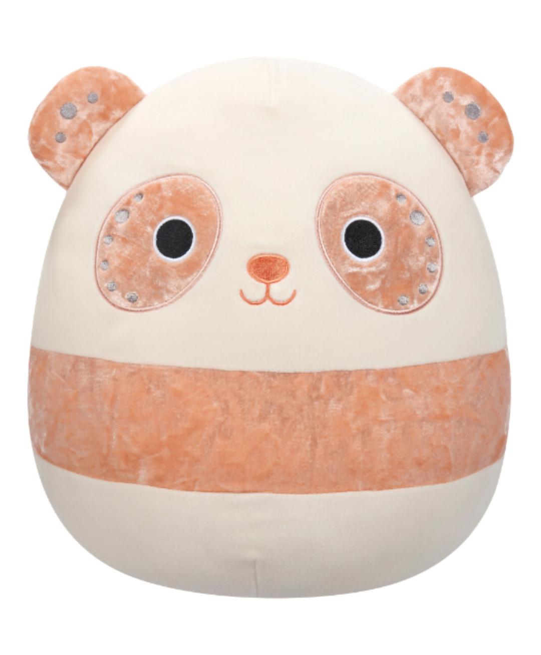 Squishmallows Medium Plush Velvet Panda with Eye Patches 12 Inch
