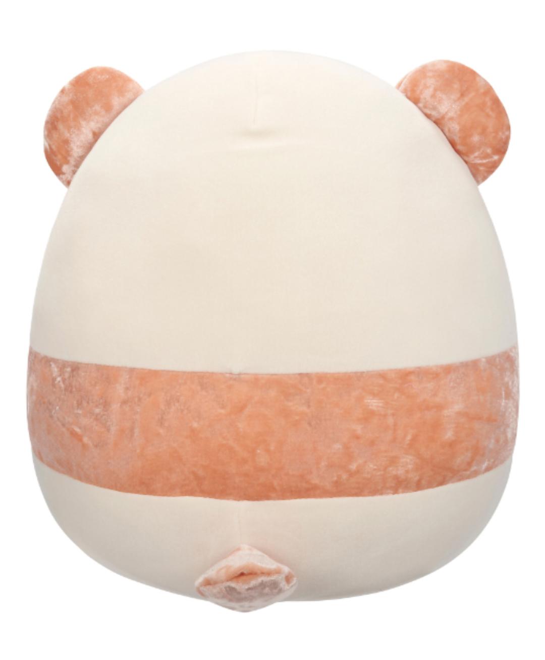 Squishmallows Medium Plush Velvet Panda with Eye Patches 12 Inch Back