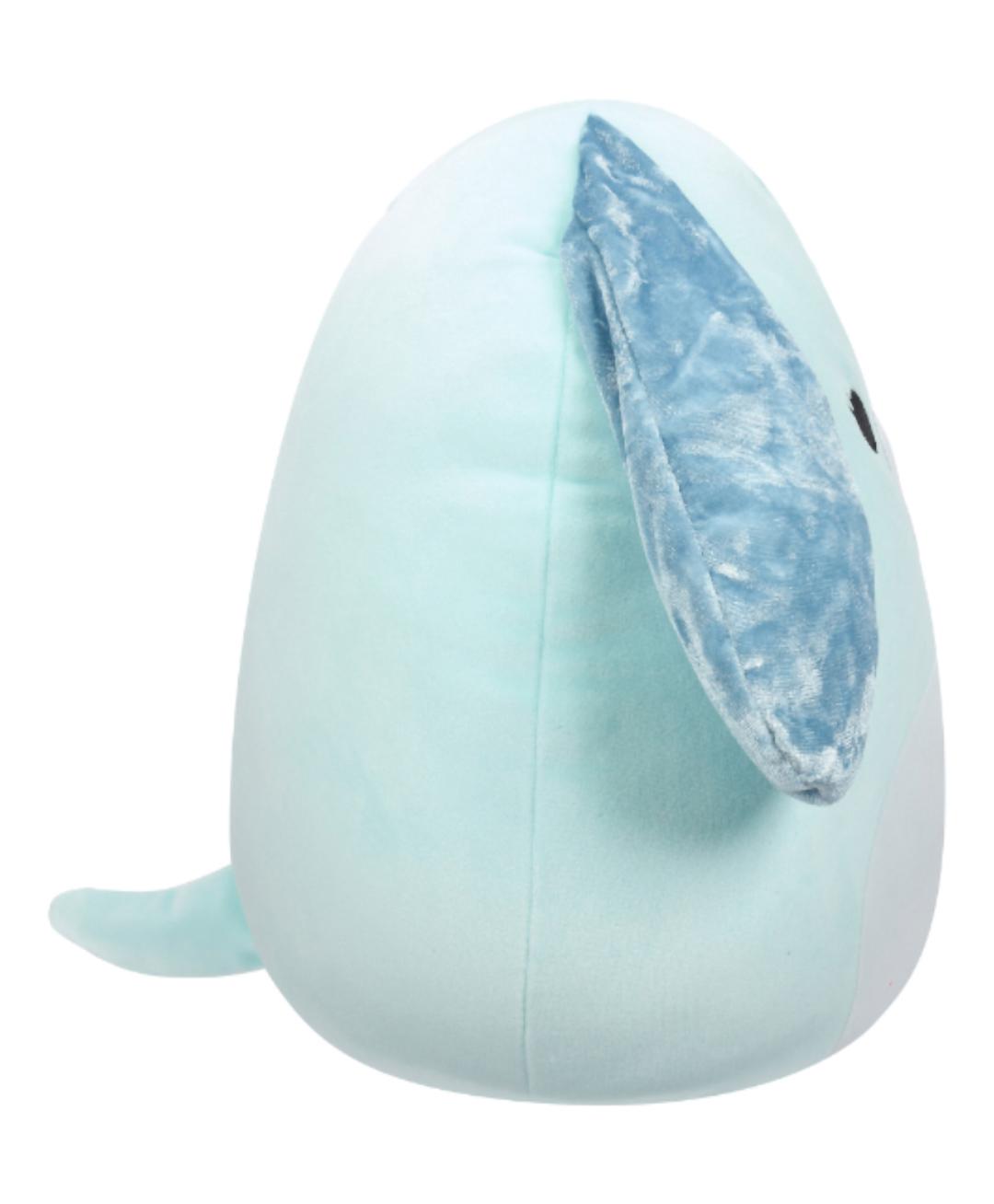 Squishmallows Medium Plush Light Aqua Velvet Dog 12 Inch Side