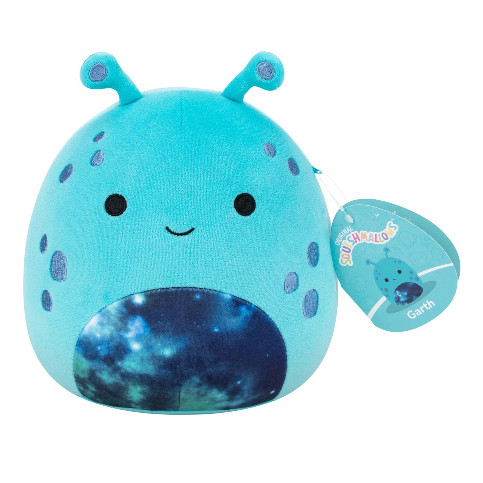 Squishmallows Garth the Teal Alien with Galaxy Belly 30 cm