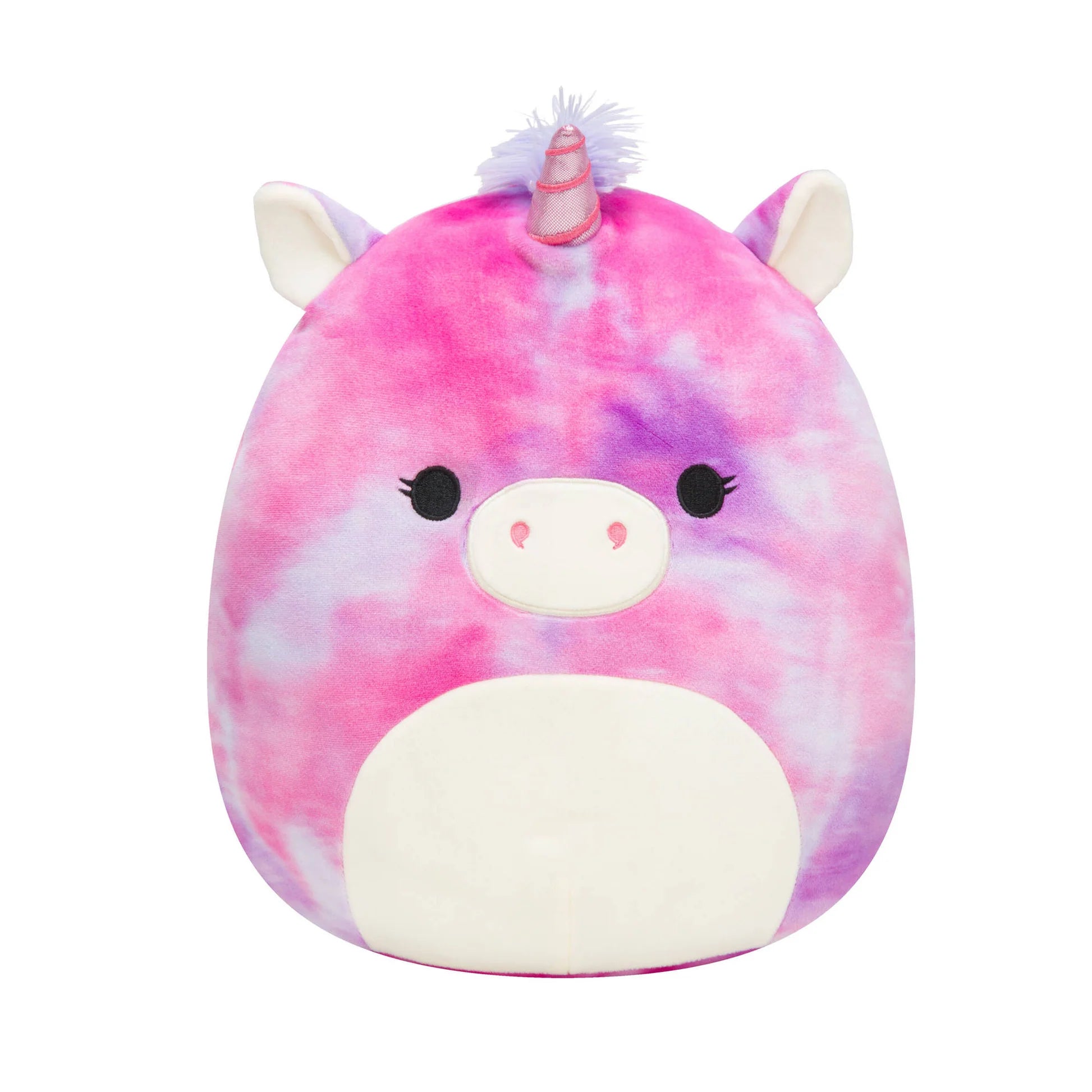 Squishmallows Lola Tie Dye Unicorn Plush 19cm
