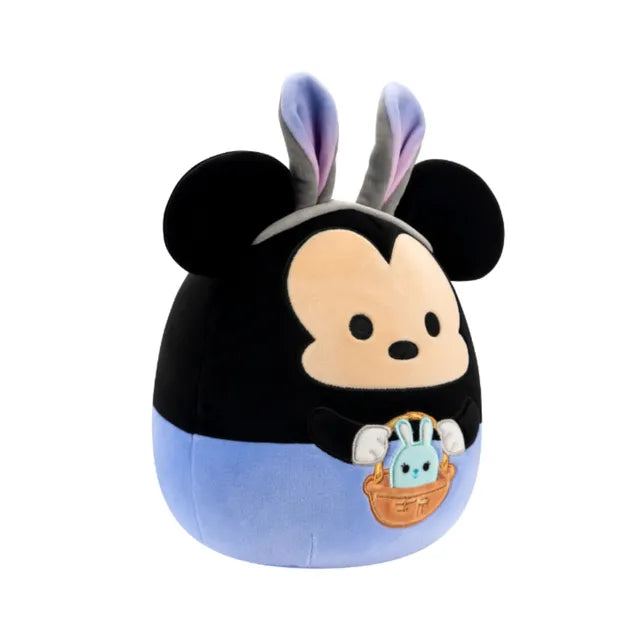 Buy Squishmallows Plush Mickey in Blue Pants with Bunny Ears 8 Inch