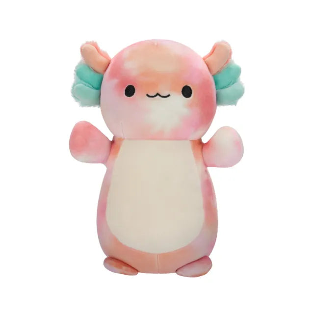 Squishmallows HugMee Plush Aksel Tie-Dye Axolotl 14 Inch