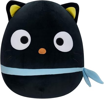 Squishmallows Little Sanrio Plush Chococat Blue Ribbon 10 Inch