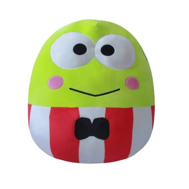 Squishmallows Little Sanrio Plush Keroppi Red Striped Suit 10 Inch