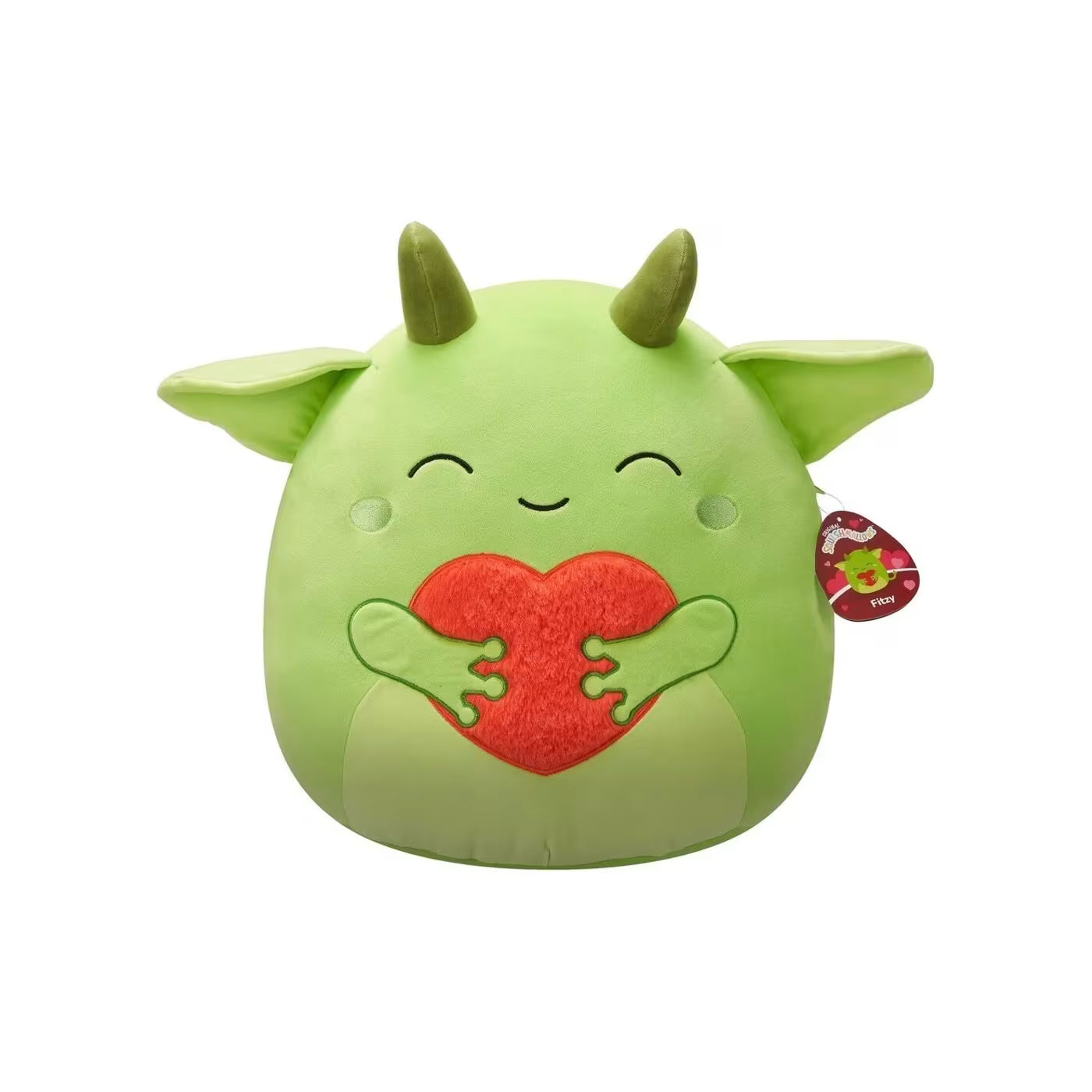 Squishmallows Valentines Fitzy The Green Goblin 12Inch