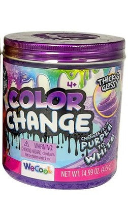 WeCool Color Changing Butter Slime Jar – Purple to White