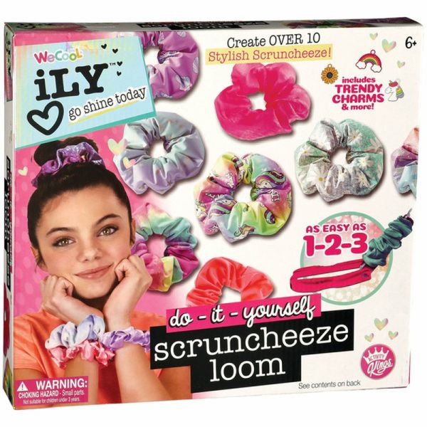 WeCool DIY Scrunchie & Bracelet Loom Kit