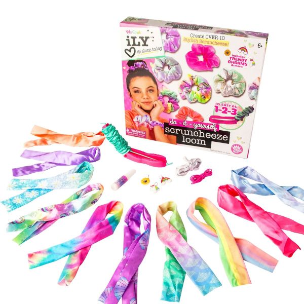 WeCool DIY Scrunchie & Bracelet Loom Kit