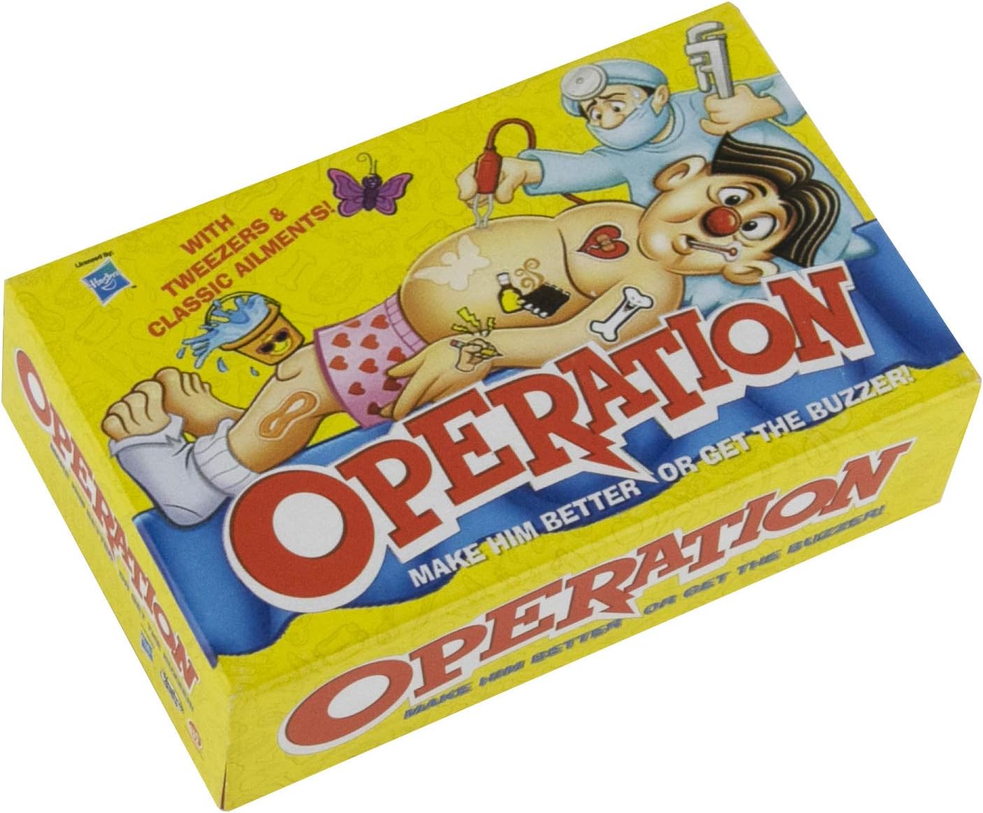 World's Smallest Operation Board Game Box