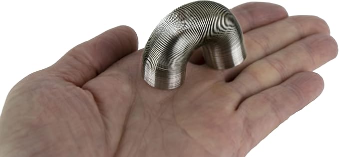 World's Smallest Slinky Fidget Toy Size