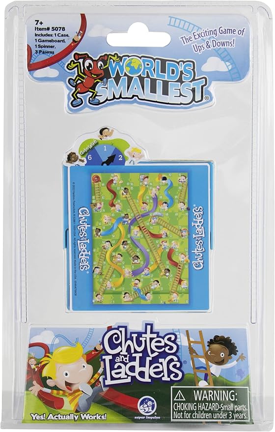 Buy World's Smallest Chutes and Ladders Board Game