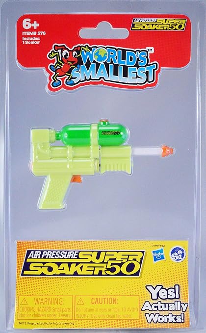 World's Smallest Super Soaker Yellow